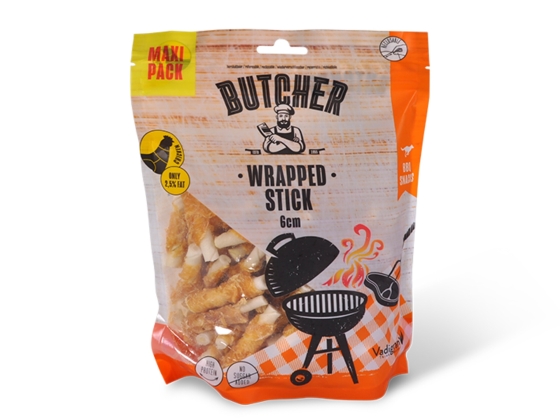 Chicken Wrapped Stick 6cm 375g MINI