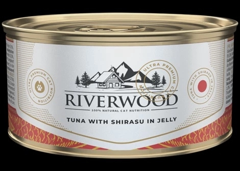 Riverwood Caviar for cats - Tonijn met Shirasu 85g