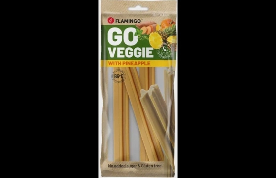 Veggie staaf met ananas 18cm 3st