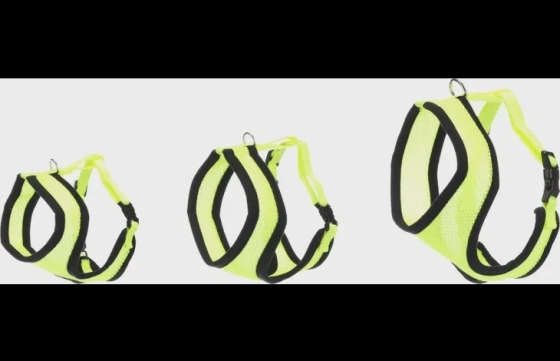 Harnas met looplijn Harms Geel 32x36/48x110cm