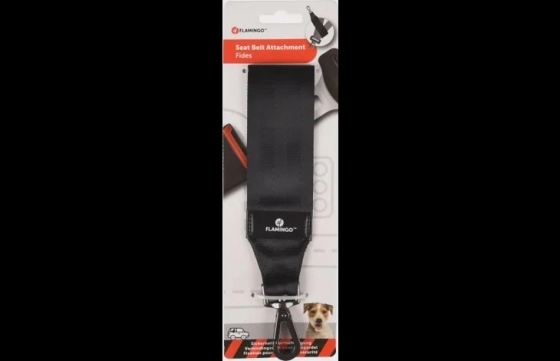 Verbindingsstuk voor autogordel Fides Zwart