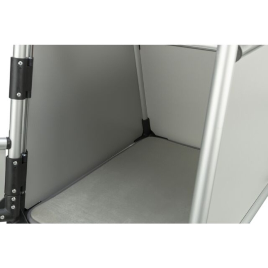 Vervoersbox, aluminium S 46x56x60cm