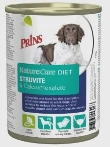 Prins NatureCare dog dieet struvite&calciumoxalate 400gr