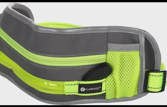 JOGGING SAFETY BELT OPLAADBARE STRIP