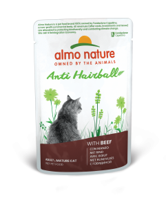 Almo Nature Holistic cat pouch anti-haarbal rund 70gr
