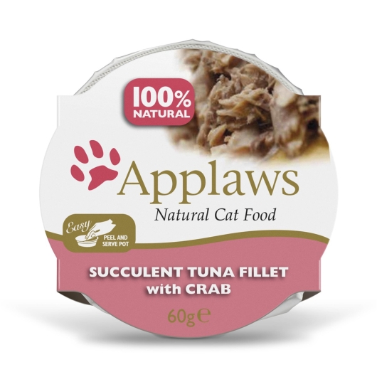 Applaws Cat Pots Tuna & Crab 60g