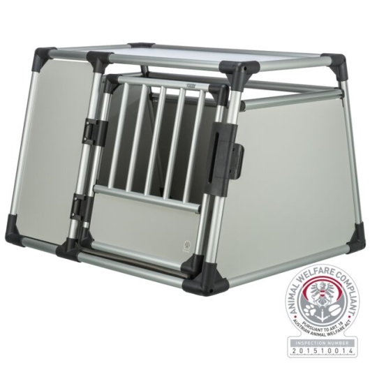 Vervoersbox, aluminium L 90x64x78cm