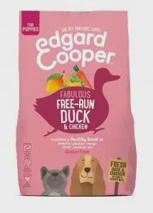 Edgard&Cooper hond puppy brok eend 700gr