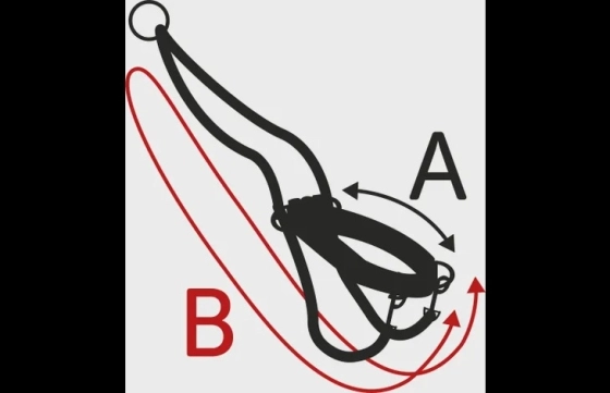 Harnas Easy Walker Zwart - L