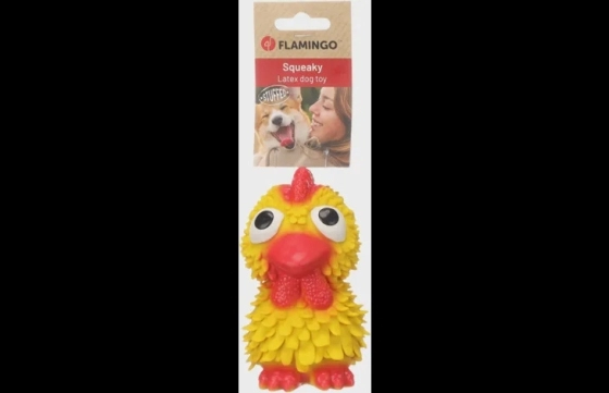 Speelgoed Barney Haan Geel