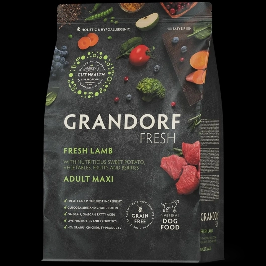 GF-Dog - Fresh Lamb -  Adult Maxi Breeds - 3 Kg
