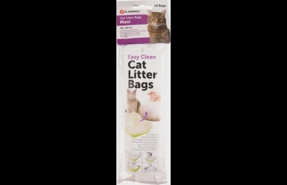 Kattenbakzakken Maxi Wit 10st