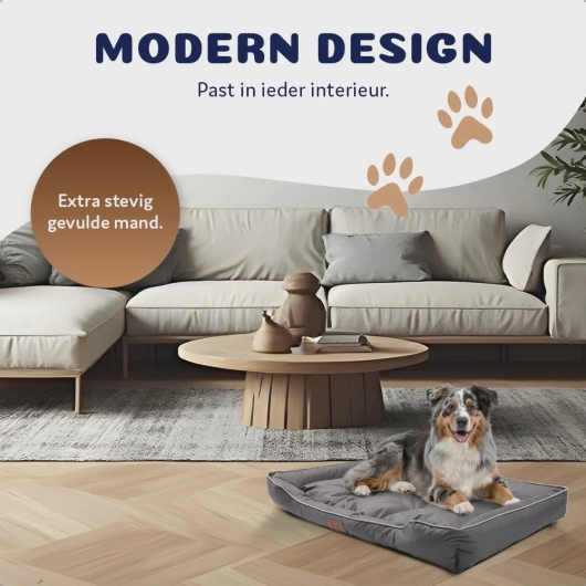 Hondenkussen - L - Grijs