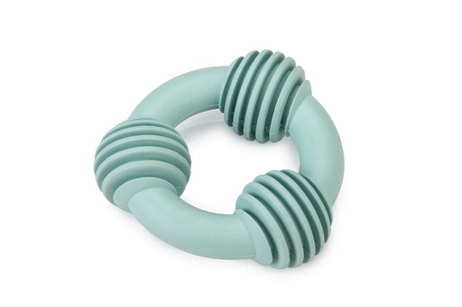 BZ RUBBER DENTAL RING PUPPY GRN