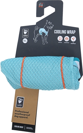 Hurtta Cooling Wrap aquamarine, 55-65 cm