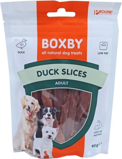 Boxby duck slices, 90 gram