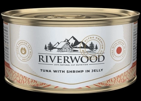 Riverwood Caviar for cats - Tonijn met garnalen 85g