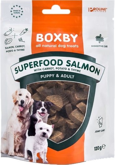 Boxby superfood salmon, 120 gram