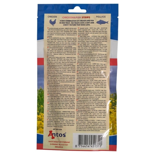 Chicken&Fish Strips 100 gr