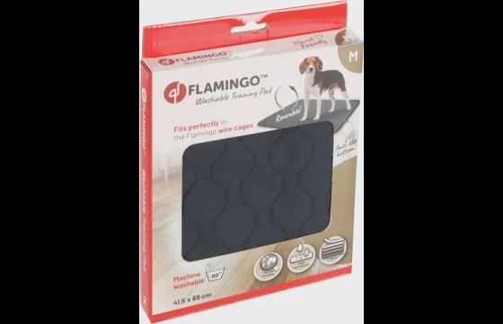 Wasbare trainingsmat Patsy Grijs M