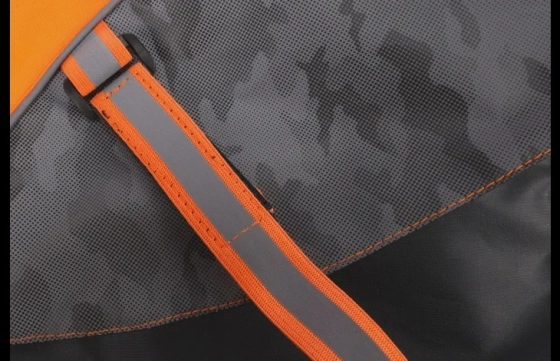 Veiligheidsvest Fizz Oranje & Grijs Large