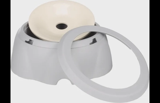 Drinkpot Spill Rond Grijs