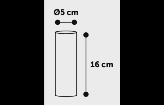 Speelgoed Krico Staaf Groen 16cm