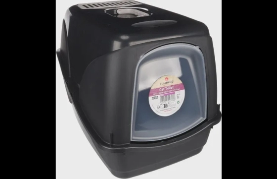 Kattentoilet Gabby Zwart