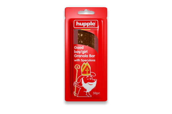 Hupple - Sint - Granola bar with speculoos