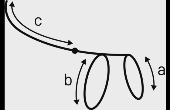 Harnas met looplijn Elza Koraalrood 22/32 x 27/48 x 110