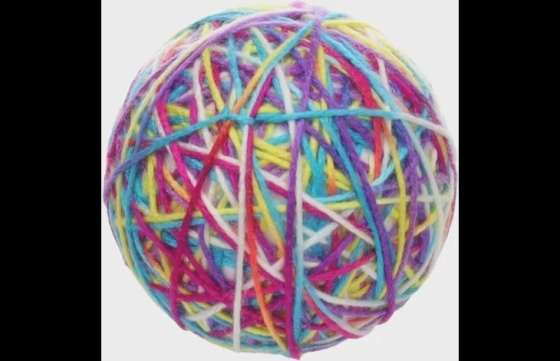 Speelgoed Abir Bal Meerkleurig