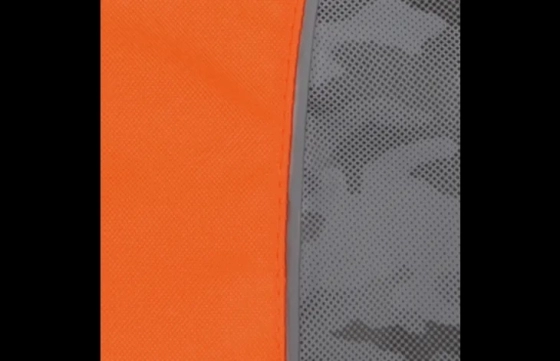 Veiligheidsvest Fizz Oranje & Grijs Large