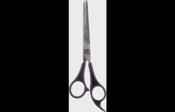 Effileerschaar (uitdunschaar) Enkelzijdig Groo'me