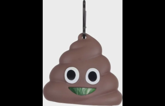 Poepzakhouder Droppie Bruin