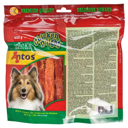 Chicken D'light sticks 400g