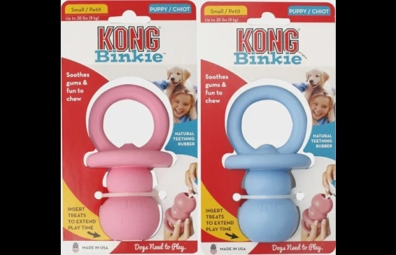 Kong® Speelgoed Binkie Meerdere kleuren Fopspeen