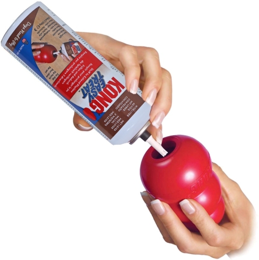 Kong hond Easy Treat spuitbus, peanutbutter pasta