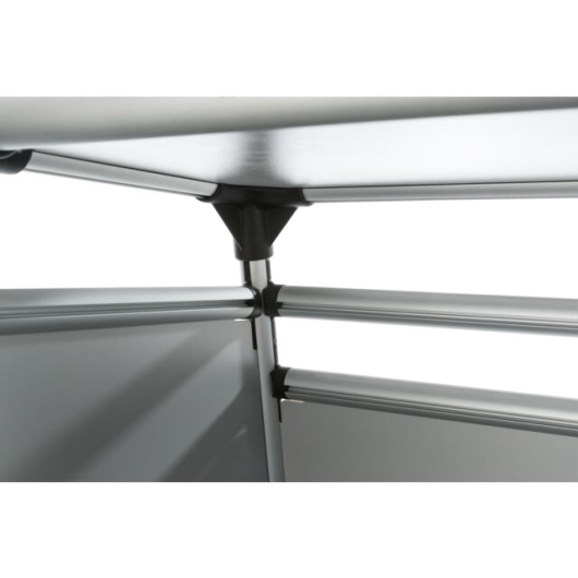 Vervoersbox, aluminium S 46x56x60cm