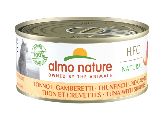 HFC Cats 150g Natural - Tonijn en garnaal