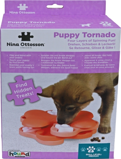 Nina Ottosson puppyspel puppy tornado, roze
