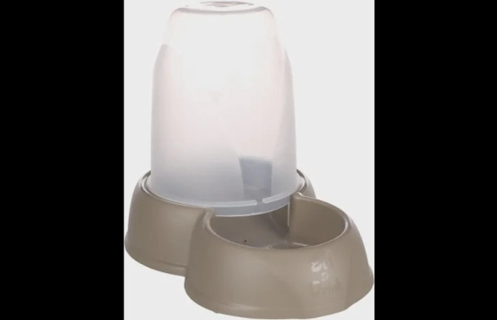 Voederautomaat & Waterautomaat Zena Taupe