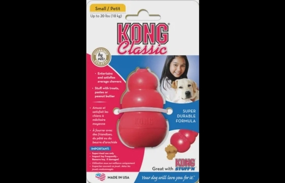 Kong® Speelgoed Classic Wobbler Rood Small
