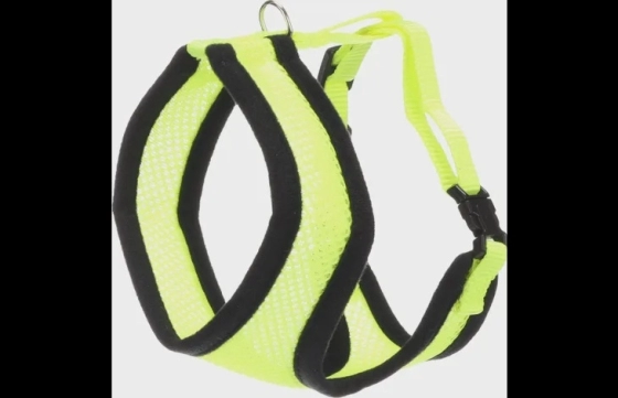 Harnas met looplijn Harms Geel 32x36/48x110cm