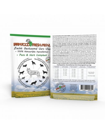 FRESHMENU PENS EN HART COMPLEET 300G