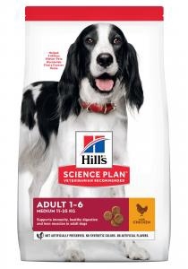Hill’s Science Plan dog adult M chicken 2,5kg