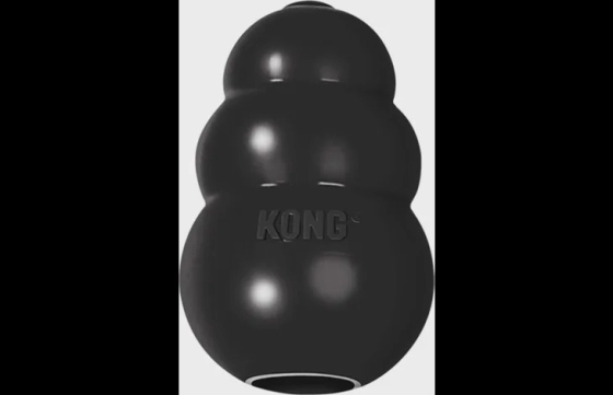 Kong® Speelgoed Extreme Zwart Wobbler XL