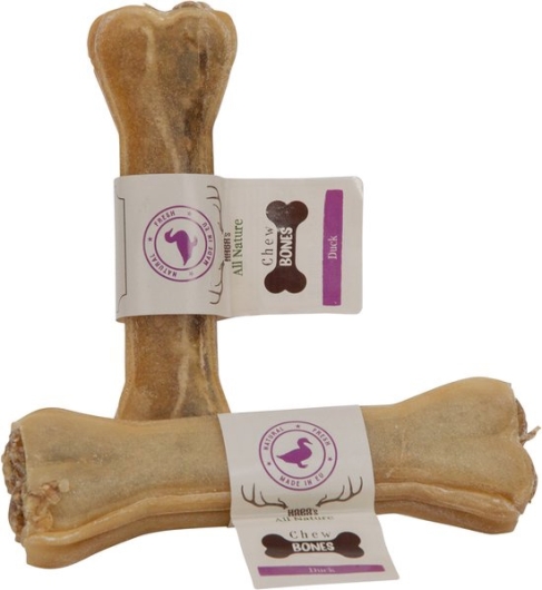 Hab All Nature Kauwbot Eend en Appel 115g - 17cm