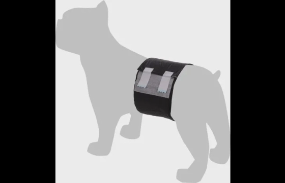 Luier Mannelijk Dipy Zwart Small