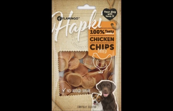 Snack Hapki Chips met kip