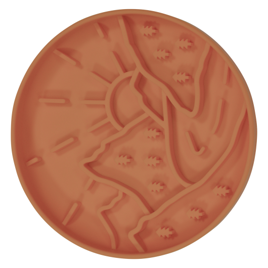 JV Slowfeeder Kom Zuignap Oranje 20x4